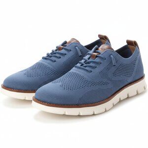 Breeze Men’s Dress Sneakers Walking Shoes EU 45 / US 11 Business Casual Blue